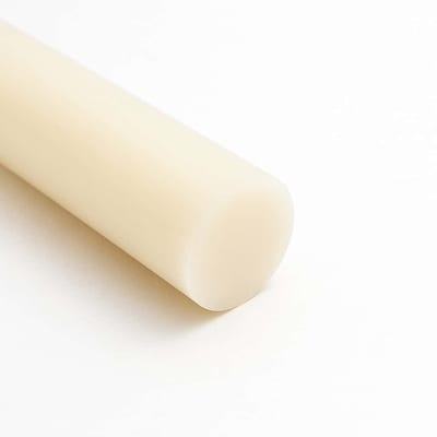 Nylon Cast Natural Rod 100mm O/D x 1000mm