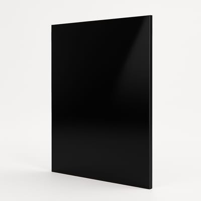 3mm ABS Black Gloss 2440x1220