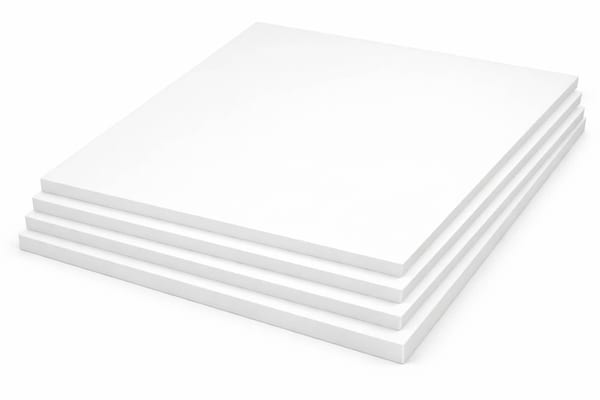 6mm Teflon PTFE White 1200x1200