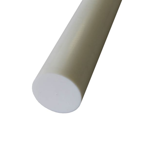 Ertalyte PETP Natural Rod 20mm O/D x 1000mm