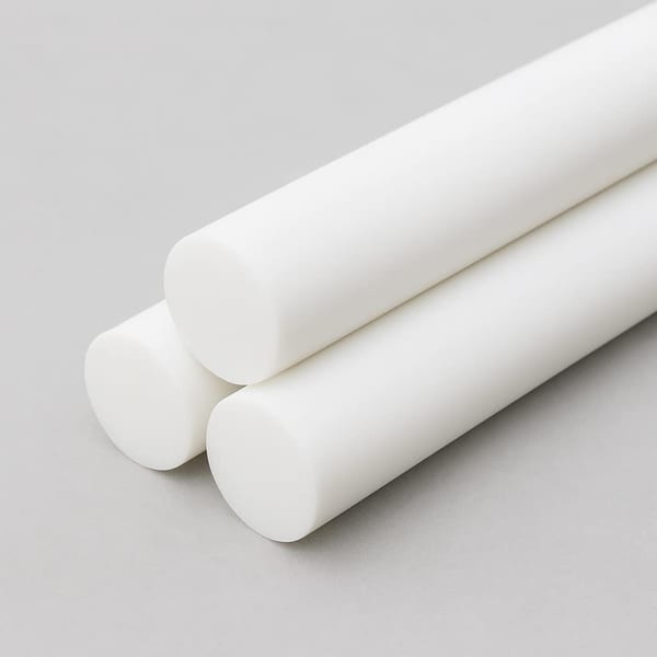 Acetal Natural Rod 8mm O/D x 1000mm