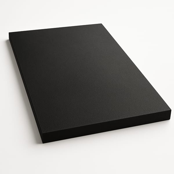 Uniboard ECO PP Foam Sheet Black Textured 10mm 2440x1220