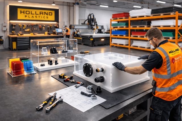 real products fabricated at plastics online